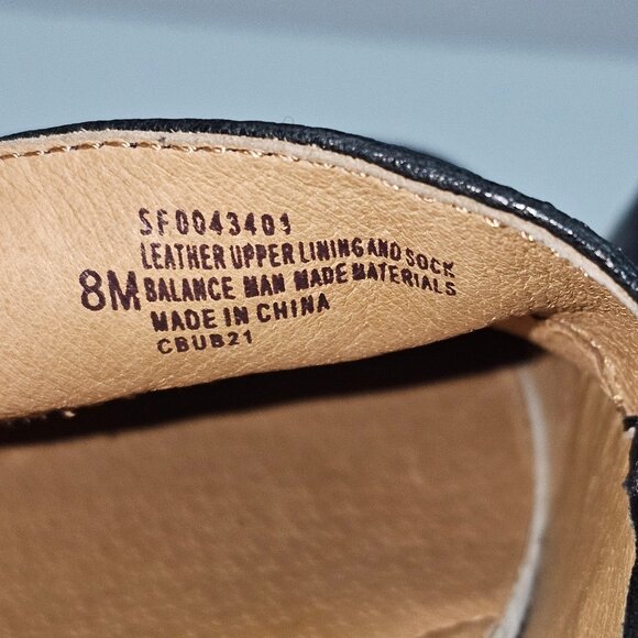 Sofft Somers Moc Mule Womens 8 Black Leather Slip On Sneaker Casual Platform - Picture 13 of 14